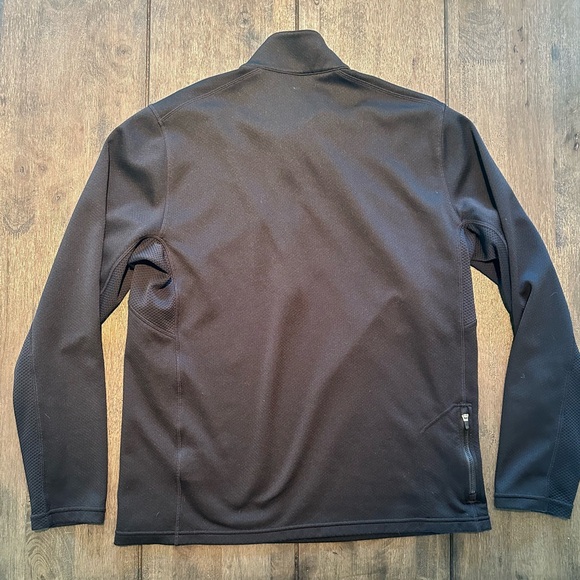 Vintage Nike Livestrong 1/4 Zip Black Mens Large Track Jacket - Picture 2 of 3